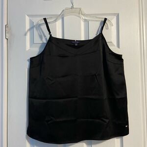 Tommy Hilfiger Women’s Black Camisole Top Adjustable Straps Size XL